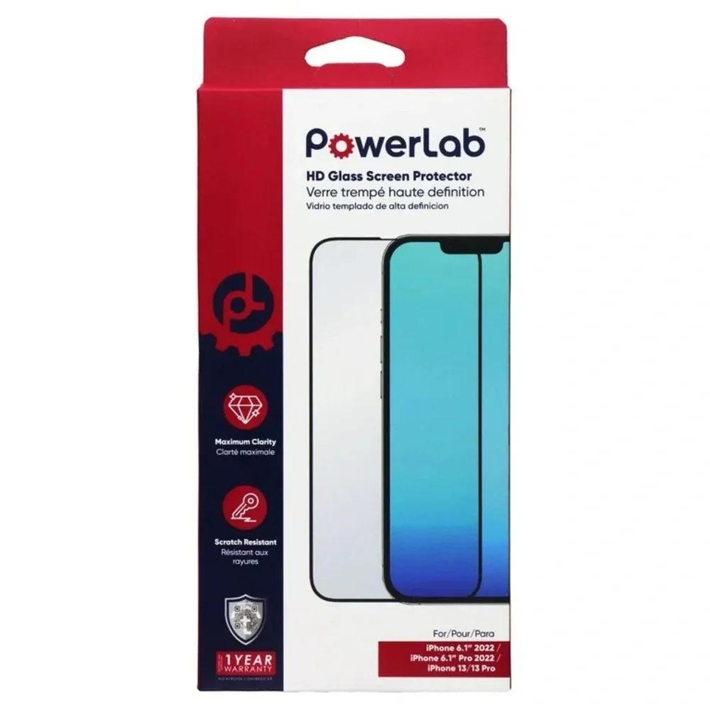 PowerLab HD Glass Screen Protector for Apple iPhone 11